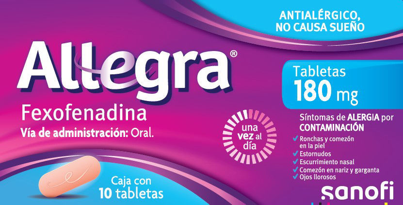 Imagen de ALLEGRA 180 MG COMPRIMIDOS CJA C/10