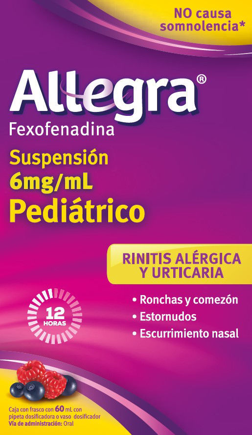Imagen de ALLEGRA 60 ML PARABEN FREE