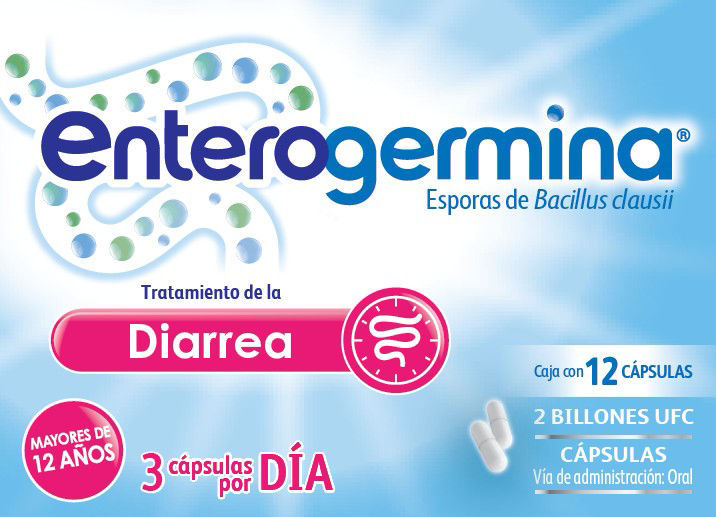 Imagen de ENTEROGERMINA 12 CAPS 2B UFC