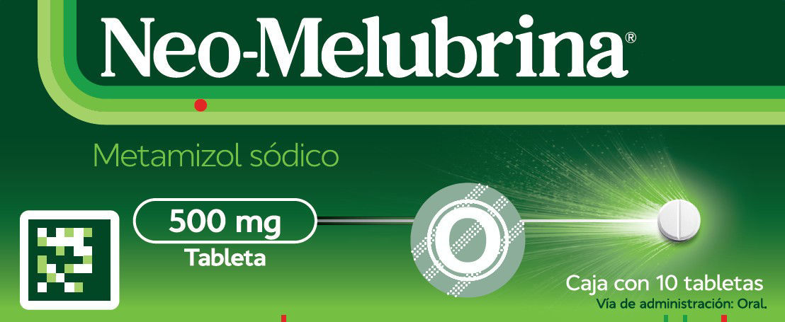 Imagen de NEOMELUBRINA 500MG TABS CJ C/10